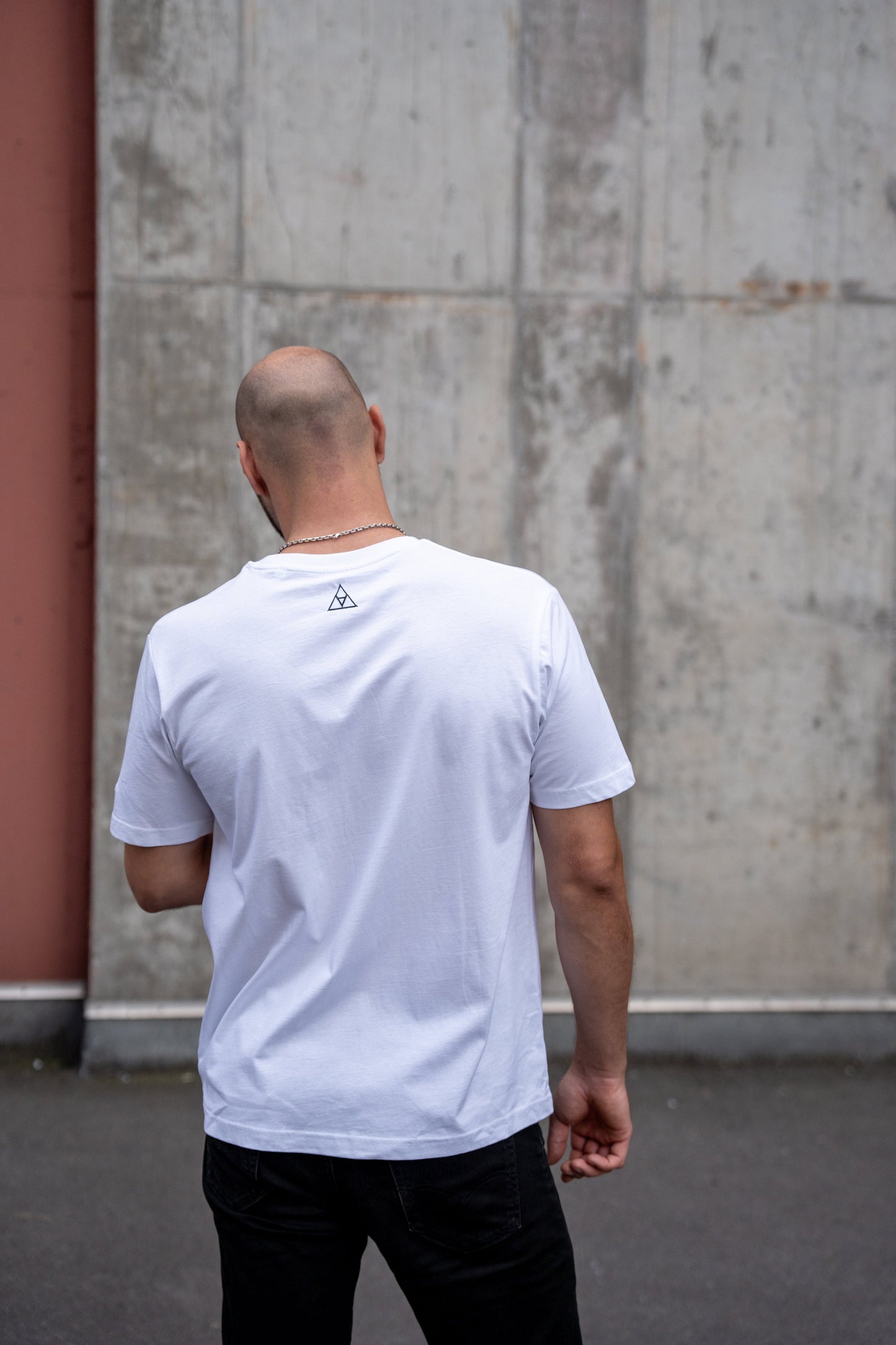 SlowFashion oversized T-Shirt in weiß
